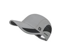 GADIEMKENSD Quick Dry Sports Hat Lightweight Breathable Soft Outdoor Running Cap Baseball Caps for Men (Light Gray, M)