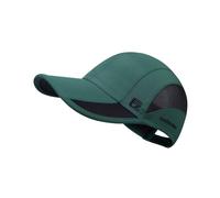 GADIEMKENSD Quick Dry Sports Hat UPF50+ Lightweight Breathable Soft Outdoor Running Cap Women Baseball Caps (Blackish Green, L)