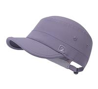 GADIEMKENSD Stretch Army Cap Sport Military Style Sun Hat for Men Women Tripper Cap Summer Cooling Travel Hiking Tactical Cadet Hat Dad Hats Breathable Flat Top Short Bill Corps Hat Purple