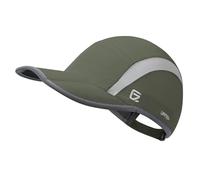 GADIEMKENSD UPF50+ Folding Outdoor Hat Unstructured Reflective Design Breathable Soft Sport Cap for Outdoor Sport