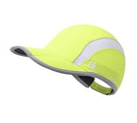 GADIEMKENSD UPF50+ Folding Outdoor Hat Unstructured Reflective Design Breathable Soft Sport Cap for Outdoor Sport