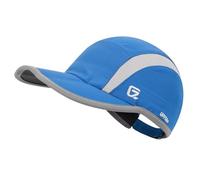 GADIEMKENSD UPF50+ Folding Outdoor Hat Unstructured Reflective Design Breathable Soft Sport Cap for Outdoor Sport