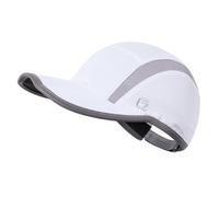 GADIEMKENSD UPF50+ Folding Outdoor Hat Unstructured Reflective Design Breathable Soft Sport Cap for Outdoor Sport