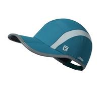 GADIEMKENSD UPF50+ Folding Outdoor Hat Unstructured Reflective Design Breathable Soft Sport Cap for Outdoor Sport