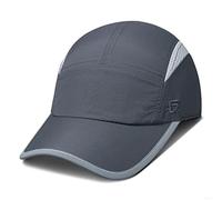 GADIEMKENSD Womens Hats Baseball Cap UPF 50+ Sun Quick Dry Lightweight Breathable Reflective Trucker Hat Outdoor Hiking Fishing Run Golf Sports A Mesh Hats Running Hat Ponytail for Women Dark Gray XL