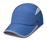GADIEMKENSD Womens Hats Baseball Cap UPF 50+ Sun Quick Dry Lightweight Breathable Reflective Trucker Hat Outdoor Hiking Fishing Run Golf Sports A Dad Mesh Hats Running Hat Ponytail for Women Blue XL