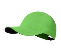 GADIEMKENSD Women's Race Day Running Hat Performance Mesh Baseball Cap - Excellent Ventilation, Lightweight, Reflective Safety Ponytail Hats for Exercise Golf Hiking Beach Workout Gym Grass Green