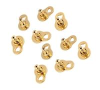 Gadpiparty 10 Stück Ohrringverschlüsse mit Ohrstütze Anti Sagging Ohrringheber aus Leichtem Material Sicherer Halt für Schwere Ohrstecker Diskret und Vielseitig für Creolen und Hänger