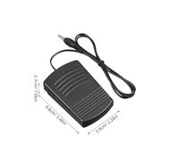 Gadpiparty 2stücke Fußschalter mit Kabel für Nähmaschinen Geschwindigkeitsreglerpedal Ersatz-maschinenpedal für Haushaltsnähmaschinen Metall-nähpedal Ersatzfußanlasser