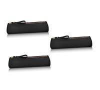 Gadpiparty 3 Stück Federmäppchen Schlüssel Bleistiftbeutel für Mädchen schlank Reisen Etui Stich Schule Lederbeutel Reißverschlusstasche Lederstiftbeutel Bleistiftbeutel klein