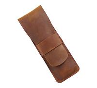 Gadpiparty Leder-federmäppchen für Stifte Stifte-Organizer aus Rindsleder Retro-federtasche Lederbeutel für Schreibwaren