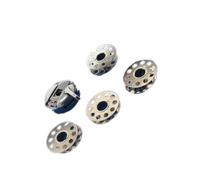 Gadpiparty Metall Bobbin Case mit Metallspulen für Haushaltsnähmaschine Langlebig Passend Robustes Nähzubehör Kompatibel mit Brother Singer Newhome und Weiteren Modellen