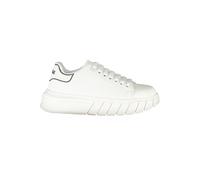Gaelle Paris Weiße Polyurethan Damen Sneaker US 39