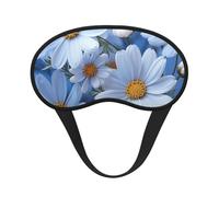 Gänseblümchen-Schlafmaske für Seitenschläfer, Verdunkelungs-Augenmaske für Damen und Herren, Nulldruck-Schlafmasken, weiche, atmungsaktive Augenabdeckung, bequeme Augenbinde, Augenschutz für