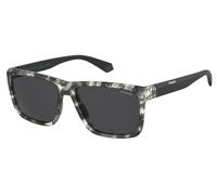 GAFAS POLAROID - Modell: PLD 2164/S_ C: MATTE BLACK GREY/Eye size: 58 - Bridge size: 15 Körperpflege und Gesundheit
