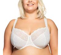 Gaia 534M Chantal bezaubernder BH mit Blumenmuster, Helles Beige, 110F