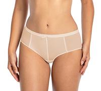 Gaia Klassischer Damen-Slip mit Streifen 1058P Sonia, Beige, M