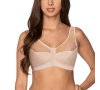 Gaia Dame Soft-BH Träger Geblümt Dessous Unterwäsche Schalen 1163 Rachela, Beige,105G