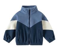 Gajaous Kinder Polar Fleece Jacke, Baby Jungen Voll-Reißverschluss Langarm Warm Mantel für Herbst Frühling Winter
