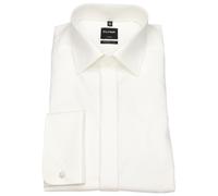 Galahemd - Modern Fit - Kentkragen - Umschlagmanschette - helles beige OLYMP