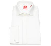 Galahemd - Slim Fit - Haifischkragen - Umschlagmanschette - hellbeige Pure