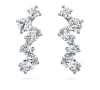 Galaxy Ohrspangen, Im Labor gezüchtete Diamanten 1,25 ct tw, Verschiedene Formen, 18K Weißgold OS