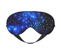 Galaxy Stars doppelseitige weiche Verdunkelungs-Augenmaske, Entspannung, druckfreier Nachtschlaf, Augenmaske