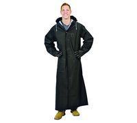 Galeton 12560-L-BK Repel Rainwear 0,35 mm PVC 152,4 cm Regenmantel für mehr Abdeckung, groß, schwarz