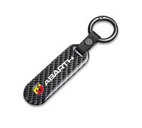 GALGAN Auto Männer und Frauen Schlüsselanhänger für FIAT Abarth 595 Abarth 500 Abarth 124 Spider Schlüsselring,14 * 3cm-A