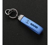 GALGAN Auto Männer und Frauen Schlüsselanhänger für saab 9-2X 9-3 9-5 9-7x 9-7 9-4x Schlüsselring,13 * 3cm-A