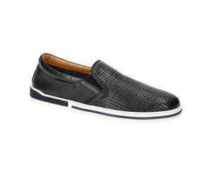 GALIZIO TORRESI Schuhe Sommer Slipper blau schwarz 417530A für Herren, schwarz, Größe 42 EU