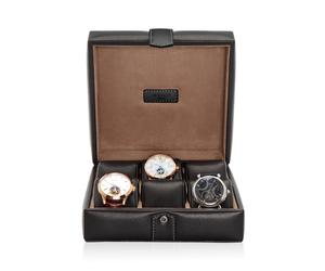 GALLANTE Watch Box for 6 Watches - Black
