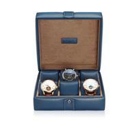 GALLANTE Watch Box for 6 Watches - Blue
