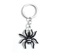 Gallkeat Halloween Schlüsselanhänger Goth Keychain mit Totenkopf Fledermaus Spinne Geist Y2K Taschen Anhänger unk Accessoires Halloween Geschenk (Spinne)