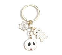 Gallkeat Halloween Schlüsselanhänger Goth Keychain mit Totenkopf Fledermaus Spinne Geist Y2K Taschen Anhänger unk Accessoires Halloween Geschenk (Mumie)