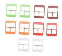 GALPADA 10stücke Uhrenarmbandschließe Aus Kunststoff Mit Klappeverschluss Robuste Und Langlebige Uhrenschließe Für Armbanduhrverschluß Passend Für Uhrenarmbänder