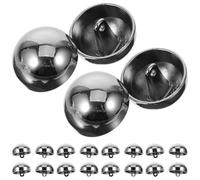 GALPADA 20 Stück Metallknöpfe aus Legierung 20mm Silber für Anzüge und Mäntel Einfach Elegant nicht Leicht zu Tragen oder Verblassen Dekoration für Blazer und Jacken