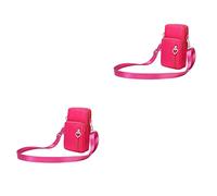 GALPADA 2St Umhängetaschen für Damen Telefon Brieftasche Telefon-Umhängetaschen für Frauen the tote bag for women damensporttasche Mini-Geldbörse für Damen Damenhandtaschen Vertikalschnitt