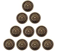 GALPADA Nähknöpfe 10 Stück 20mm Antikbronze Vintage Stil für Anzüge und Jacken Austauschbare Knöpfe für Selbstgemacht Kleidung und Bastelprojekte