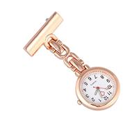 GALPADA Pflegeuhr Krankenschwester Taschenuhr mit Broschennadel aus Zinklegierung in Gold Retro Stil für Krankenhaus und Medizinische Anwendung