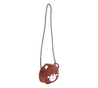 GALPADA Pu Leder Umhängetasche für Mädchen Niedliche und Strapazierfähige Kindertasche mit Dekorativem Design Praktische Schultertasche für Kinder im Alltag