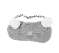 GALPADA Schlafmaske aus Plüsch mit Koala-tiermotiv zum Schlafen Blockiert Licht Atmungsaktiv Bequeme Passform für Reisen und Zuhause