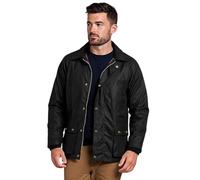 GAME Barker Antique Wax Jacket Black