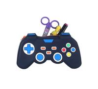 Game Controller Bleistiftkoffer - 21x12x5cm Silikon Tragbares Stationäre Tasche | Bleistiftbox Mit Großer Kapazität, Kinderstiftbeutel, Gamer Peńcil Case | Organisatorin Der Jungenschule School
