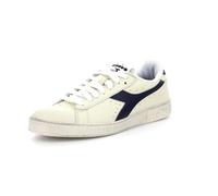 Diadora Unisex Game L Low Waxed Gymnastikschuh, Weiß/Blau, 41 EU