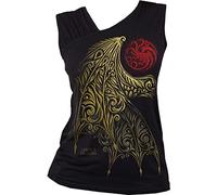 Game of Thrones House of The Dragon - Wing Logo Frauen Top schwarz M