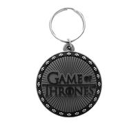 Game Of Thrones - Logo Rubber - Schlüsselanhänger Grau Onesize