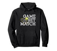 Game Set Match - Tennis Player - Coach Sports Team Fan's Pullover Hoodie