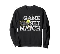 Game Set Match - Tennis Player - Coach Sports Team Fan's Sweatshirt