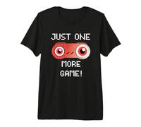 Gamer Just One More Game Lustiger Videospiel-Controller Premium T-Shirt